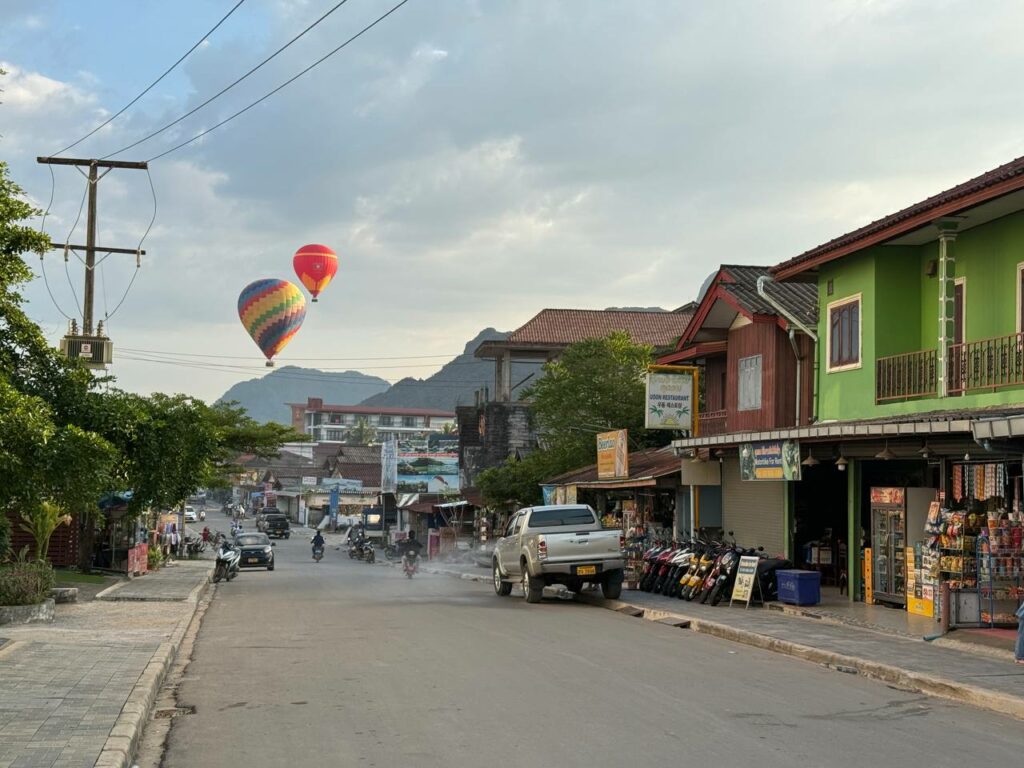 Rêves aériens sur Vang Vieng
