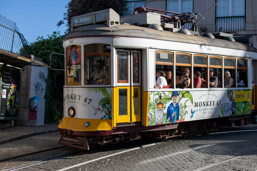 Le sillage doré de Lisbonne